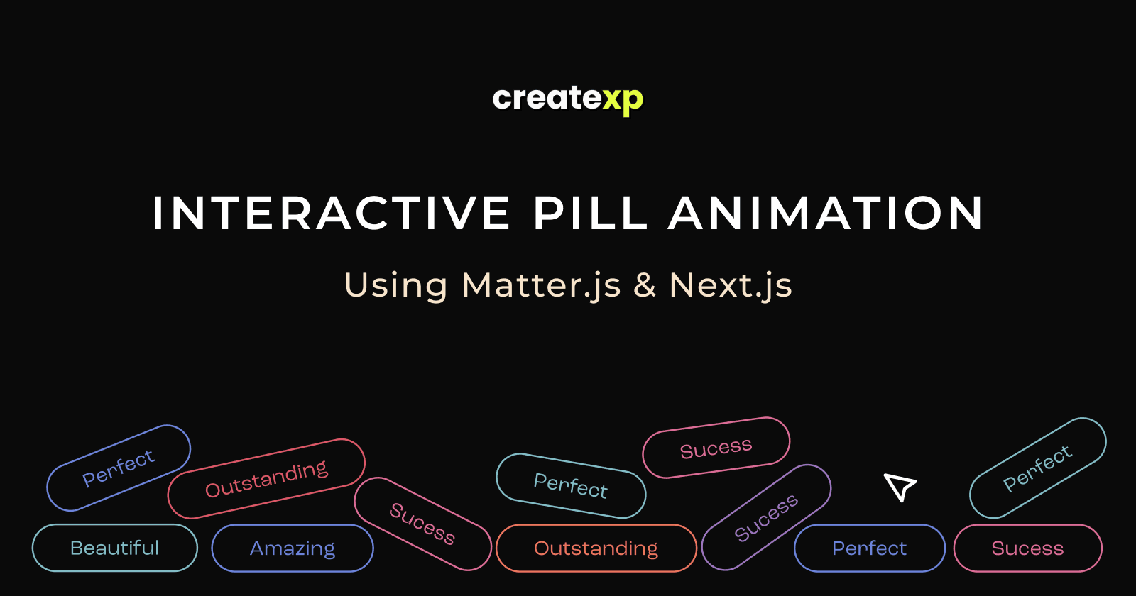 Create Interactive Pill Animation Using Matter.js